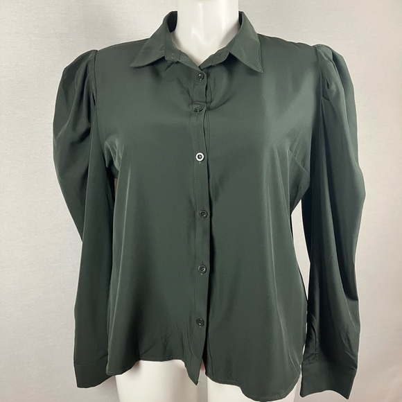 Grace Karin Puff Sleeve Blouse - Picture 1 of 8